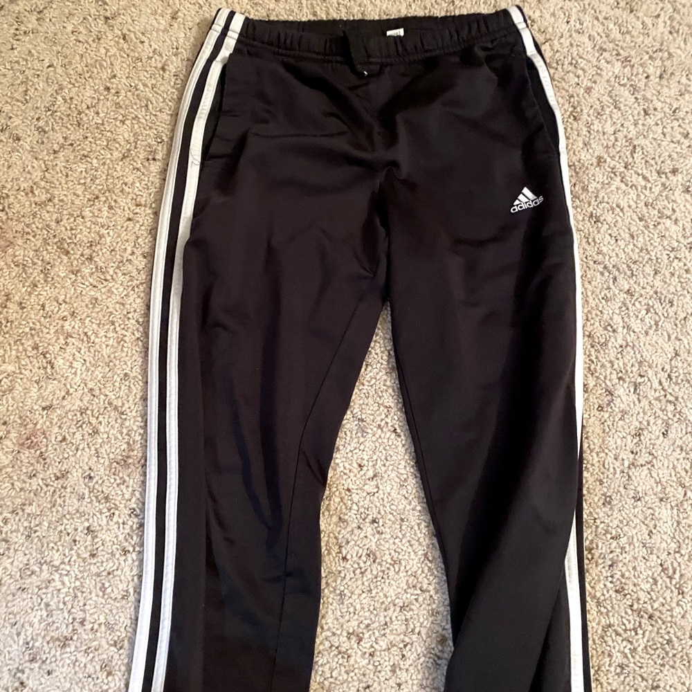 adidas straight leg track boys pants